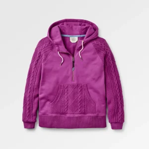 Brooke Zip Hoodie - Wild Berry