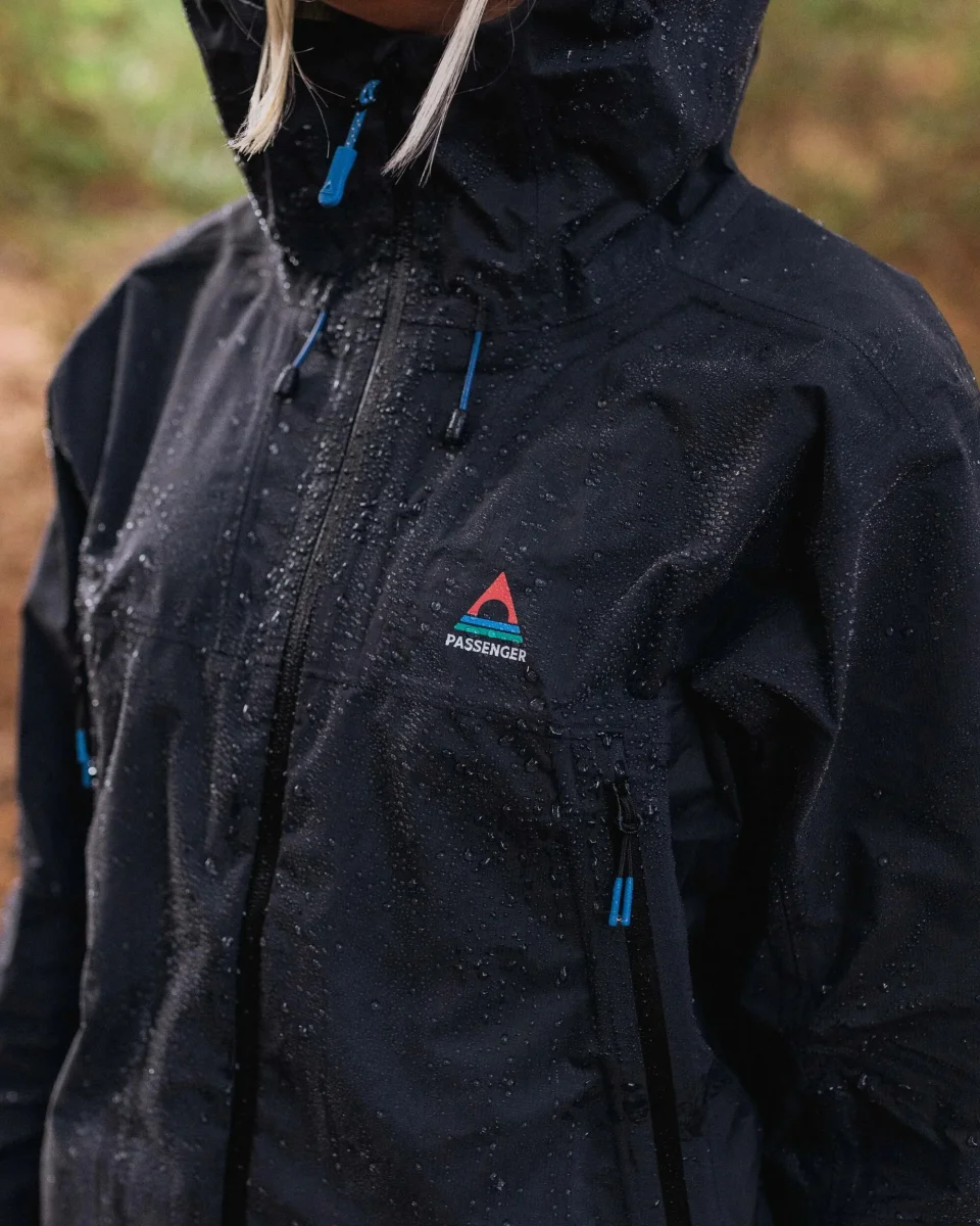 Veste imperméable recyclée Trailscape Light femme - noir – Image 5