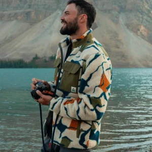 Polaire Valiant - gris abstrait