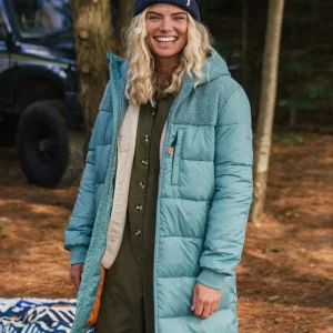 Veste Isolée Recyclée à Capuche Elowen - Arctic