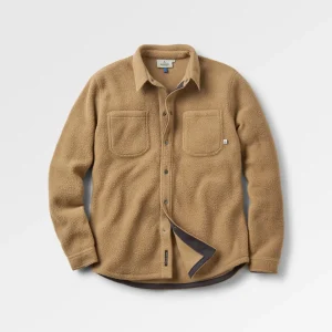 Chemise en polaire Sherpa recyclée Backcountry - Biscuit