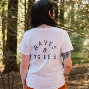 T-shirt en Coton Recyclé Penida - Blanc