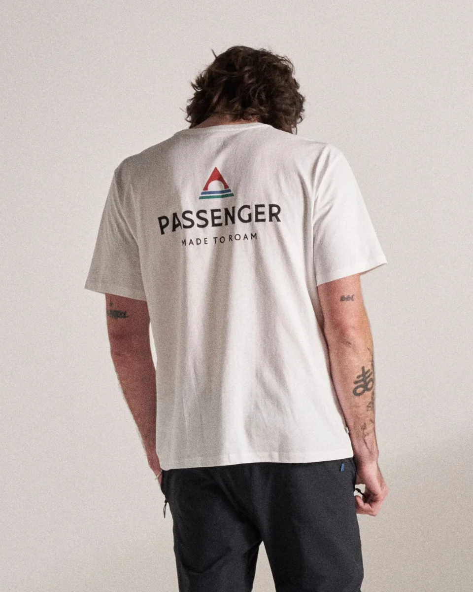T-shirt en Coton Recyclé Passenger - Blanc – Image 5