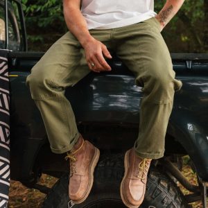 Pantalon en Coton Bio Vantage - Kaki