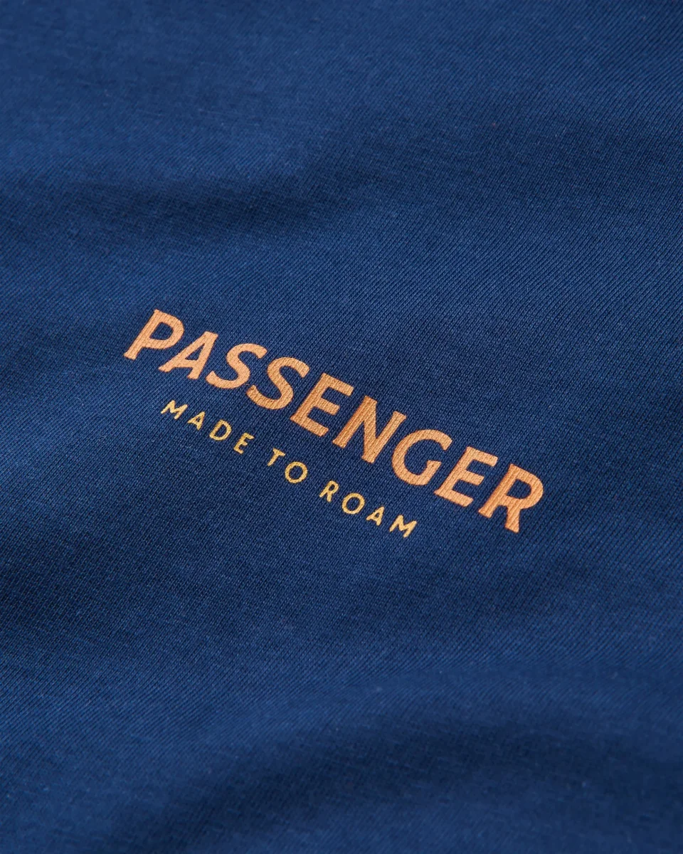 T-shirt manches longues en coton bio Phoenix - Rich Navy – Image 4