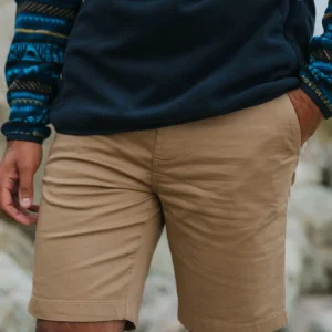 Shorts en Coton Bio 365 Light - Biscuit