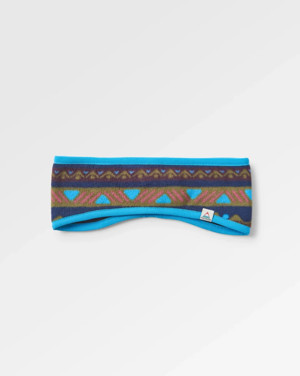 Bandeau en polaire recyclée douillet - Mountain Geo Multi