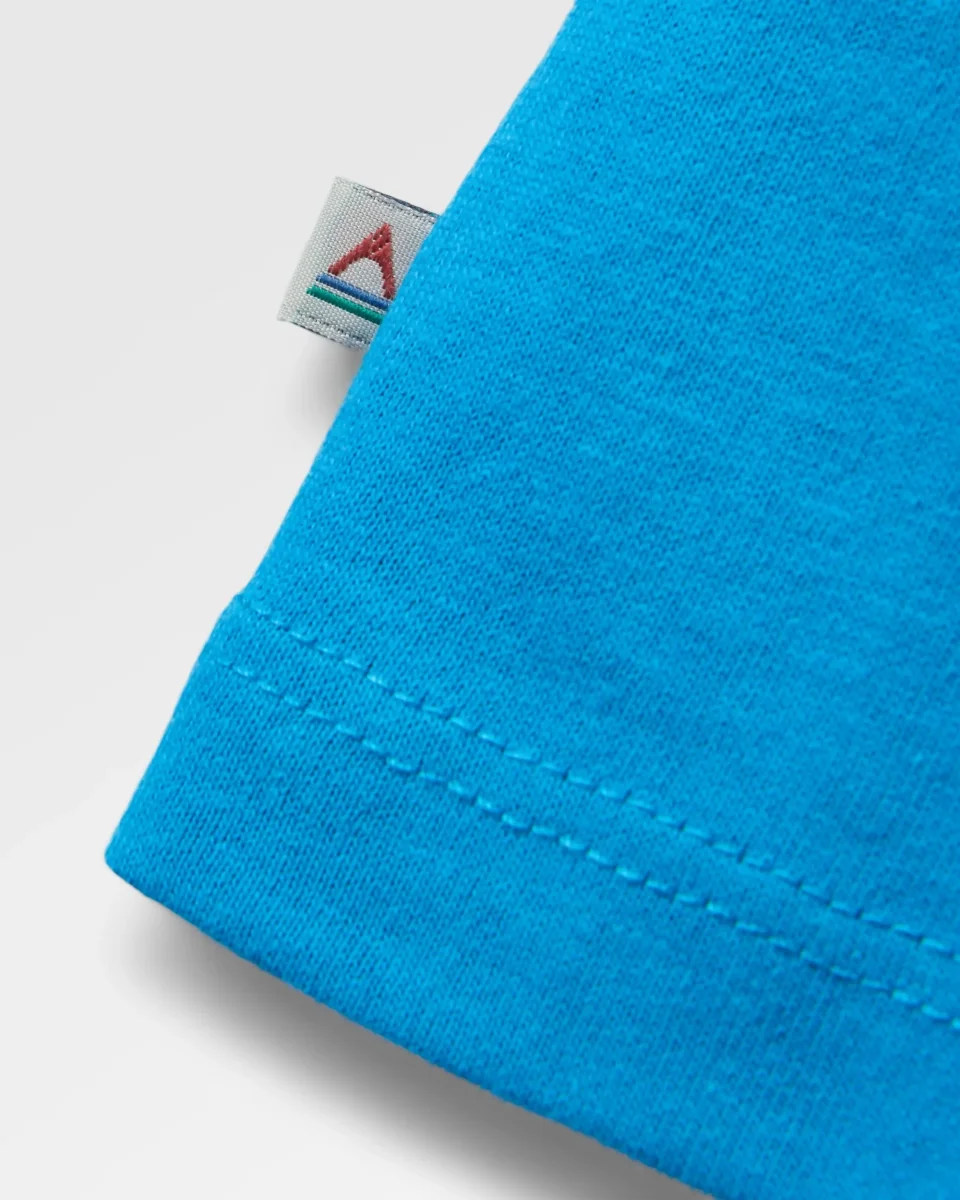 T-shirt Recyclé à Manches Longues Scape - Bluejay – Image 6