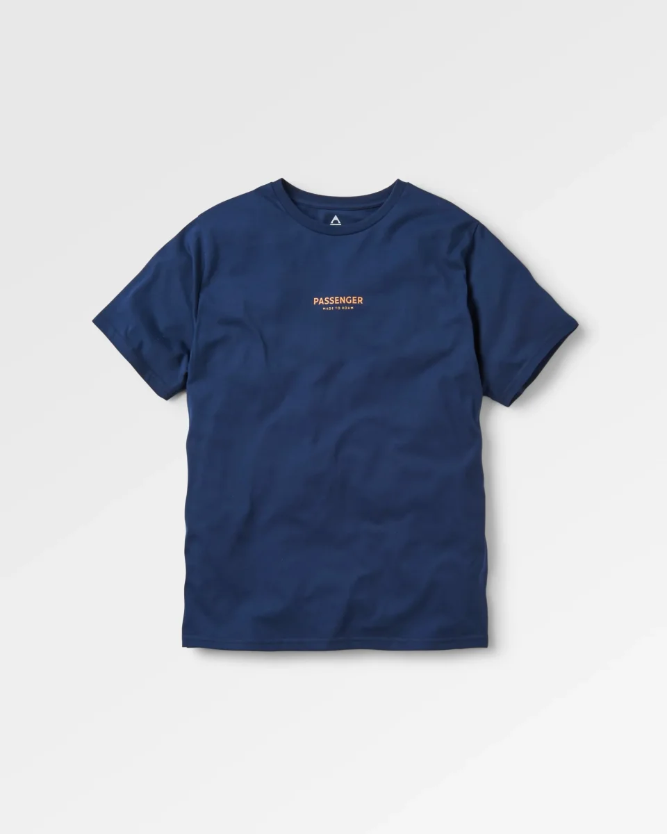 T-shirt en coton bio Phoenix - Rich Navy – Image 2