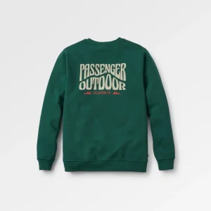 Sweatshirt en coton recyclé Yuca - Rain Forest