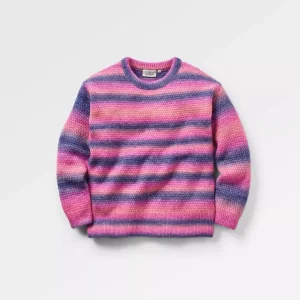 Pull Fika en maille recyclée - Crushed Berry Dip