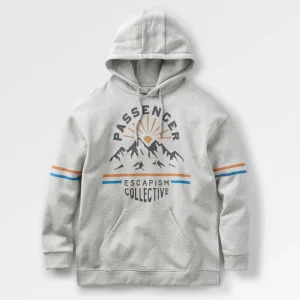 Sweat à Capuche en Coton Recyclé Marl Wander - Gris Marl