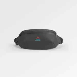 Sac banane en nylon recyclé Tide - Noir