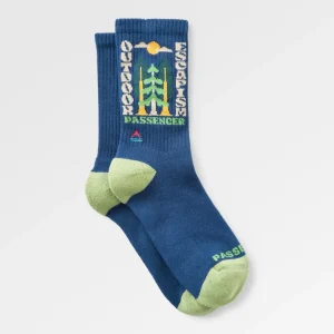 Chaussettes Outdoor Escapism - Indigo Violet