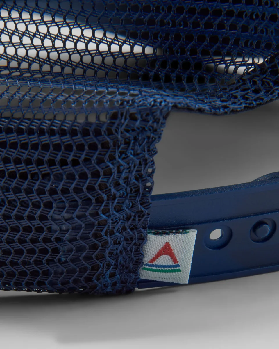 Casquette Trucker en coton bio - Rich Navy – Image 7