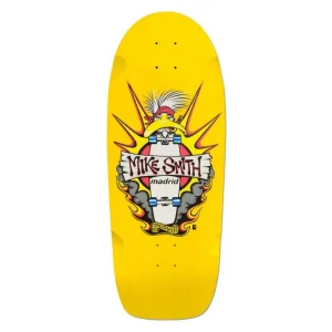 MADRID MIKE SMITH YELLOW DUCK OLD SCHOOL SKATEBOARD DECK