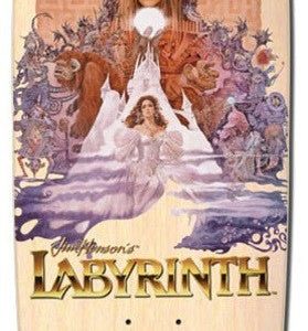 Madrid X Labyrinth Poster Clear 9.5" Skateboard deck