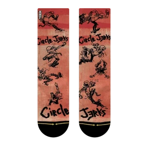 Merge4 CIRCLE JERKS SKANK CREW SOCKS
