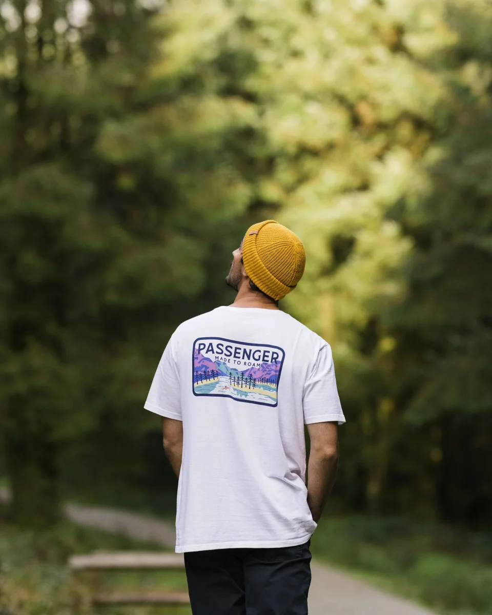 T-shirt en coton recyclé Love The Wild - Blanc – Image 2