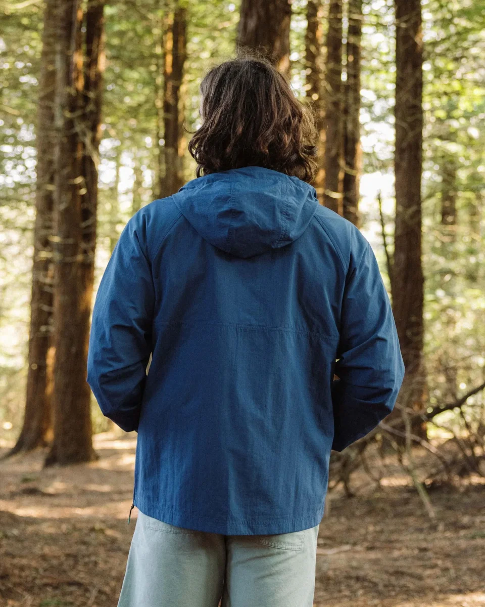 Anorak résistant à l’eau - denim foncé – Image 5