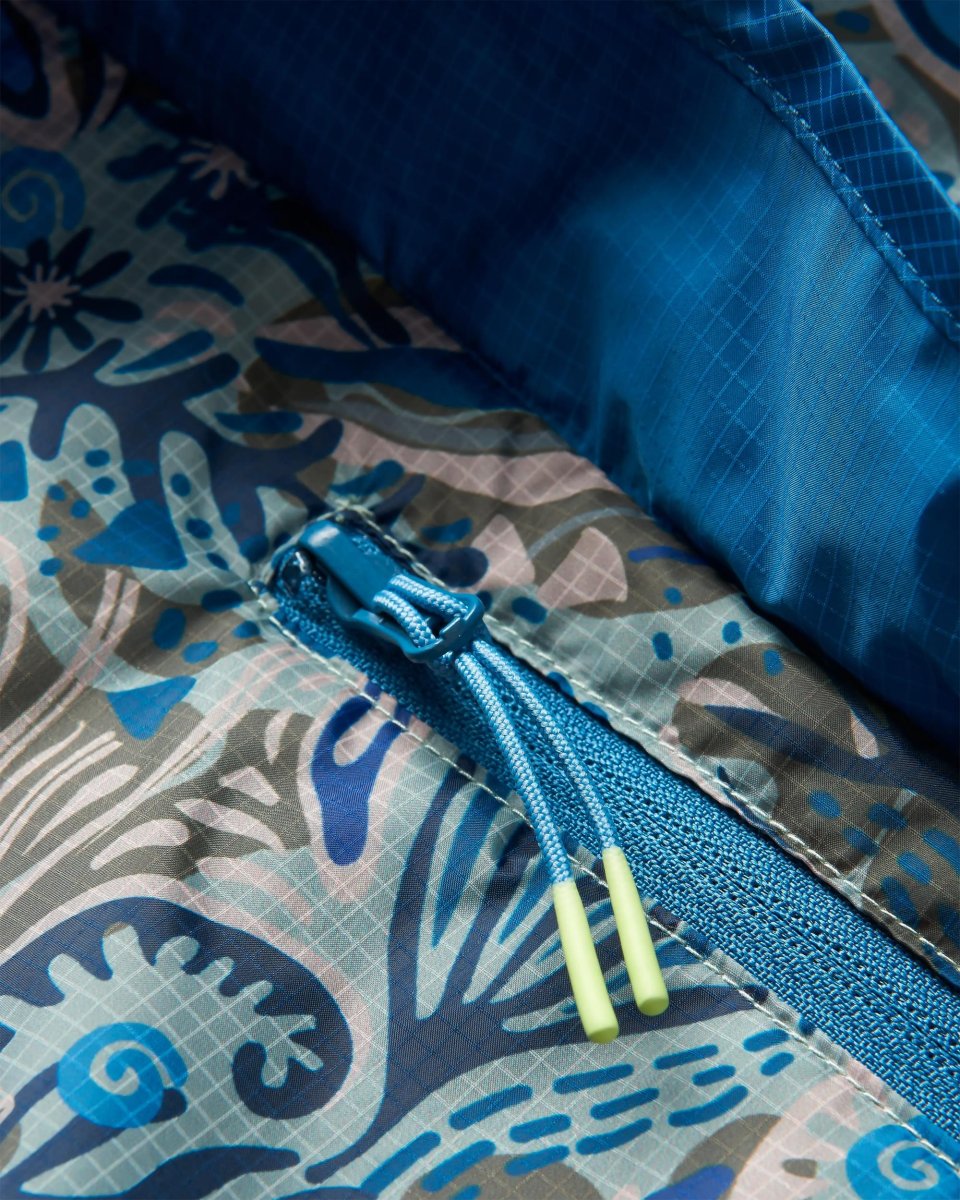 Anorak Coupe-vent Recyclé Gusto - Abstract Seaweed Pistachio – Image 3