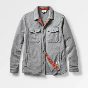 Chemise en polaire recyclée Maple - Gris Chiné