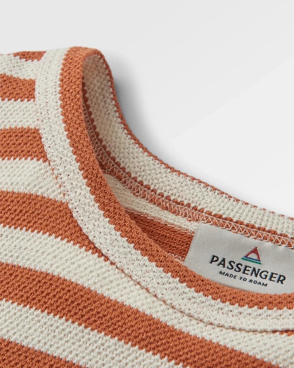 T-shirt en coton recyclé Panorama - Gingembre glacé – Image 5