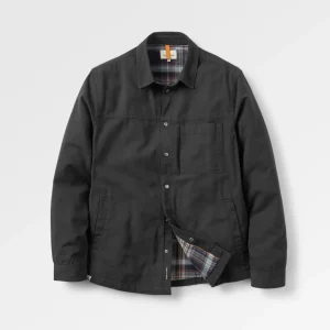 Chemise doublée en flanelle Way - Noir