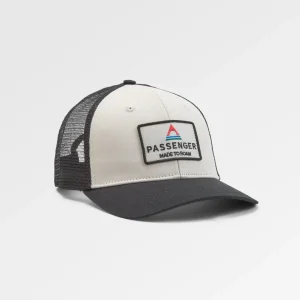 Casquette Trucker en Coton Bio - Noir/Blanc