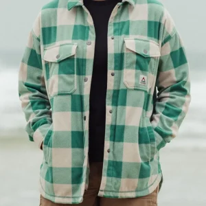 Chemise en Polaire Recyclée East - Greenlake Buffalo Check