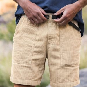 Short en Coton Côtelé Shack - Stone