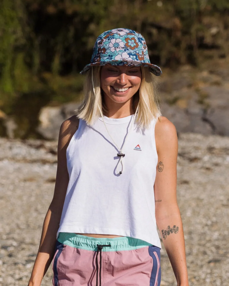 Gilet Classique en Coton Recyclé - Blanc – Image 3