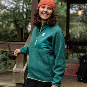 Polaire en Sherpa Recyclé Home - Fôret Tropicale