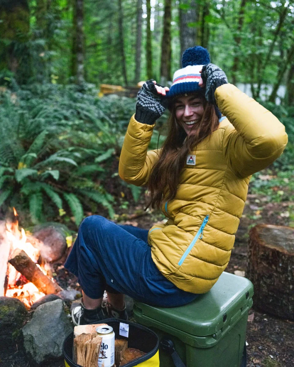 Moufles sans doigts doublées en polaire recyclée Lily - Noir – Image 3