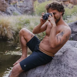 Boardshort Cruiser NetPlus® Recyclé 21" - Noir