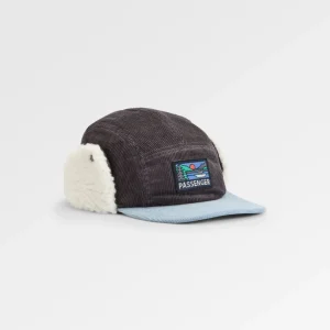 Chapeau doublé en sherpa en coton recyclé Daytime - Charcoal