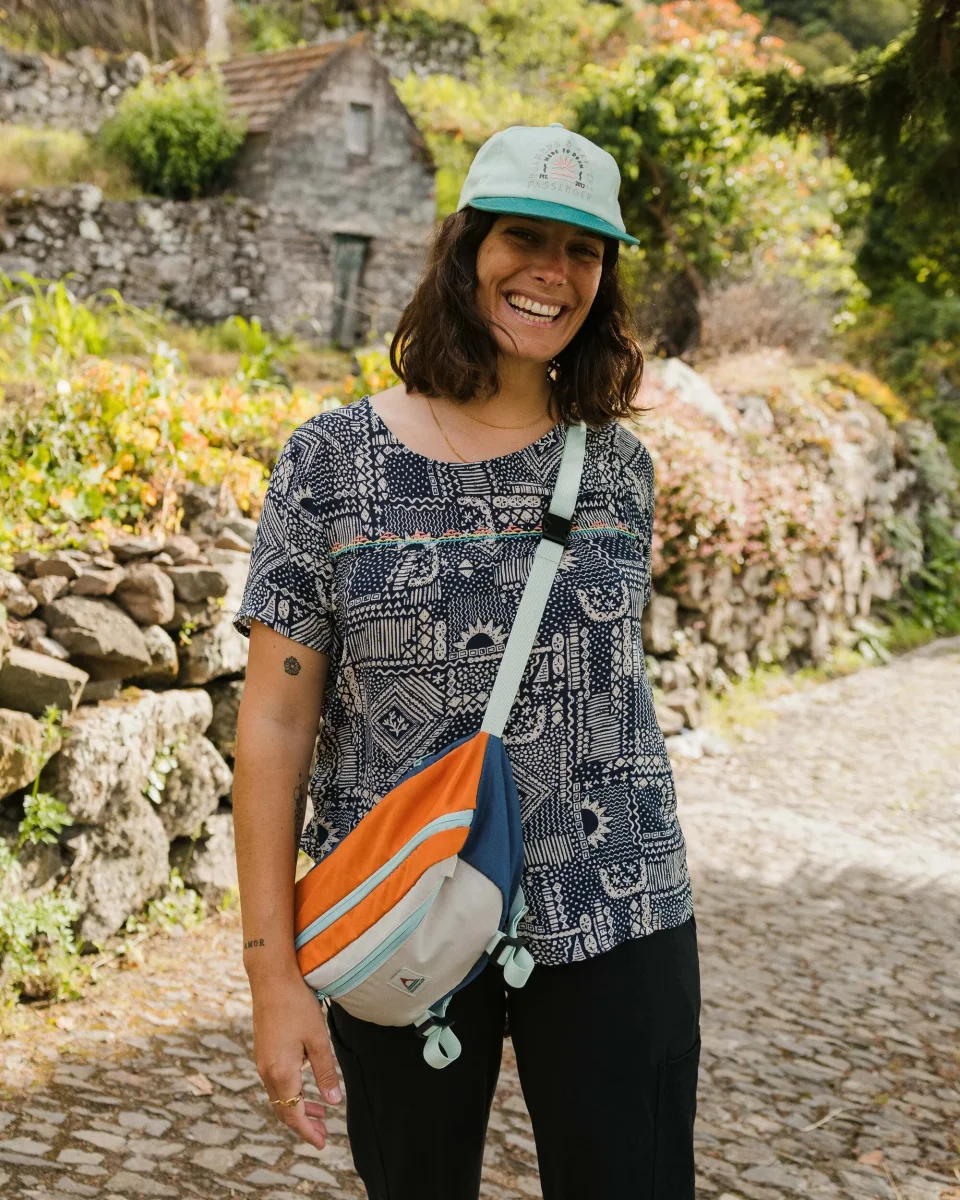 Haut Pétale - Patchwork Vintage Marine – Image 6