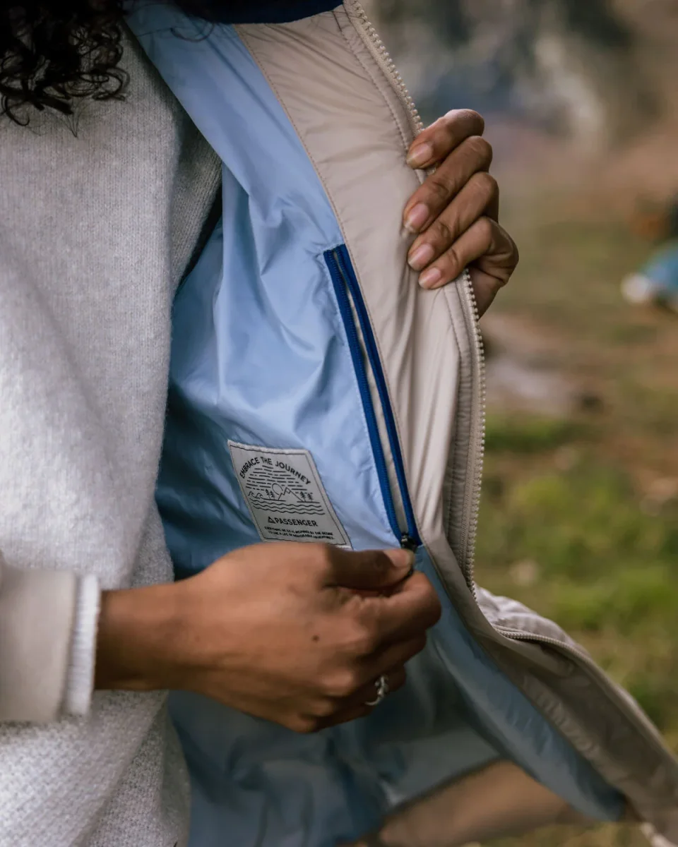 Parka Longue Isolante Recyclée Flora 2.0 - Poivre Blanc – Image 4