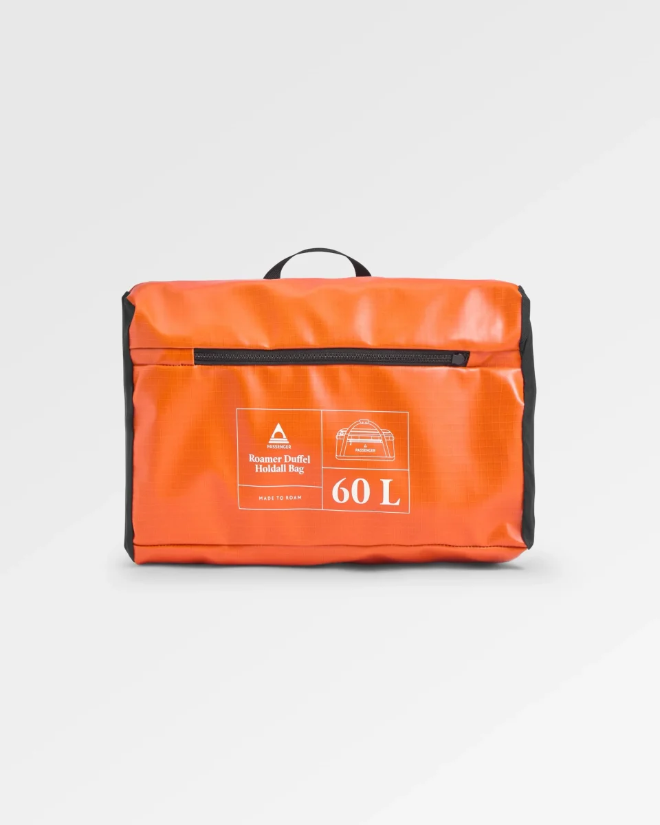 Sac de voyage recyclé 60L Roamer - orange lever de soleil – Image 6