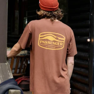 T-shirt en coton recyclé Rambler - Cappuccino