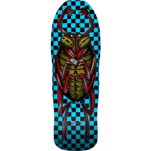 Powell Peralta Mike Vallely Bug Reissue Skateboard Deck Blue/Red Foil - 10 x 30.25