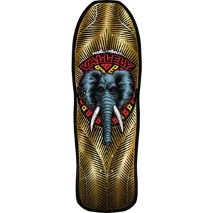 Powell Peralta Mike Vallely Elephant Reissue Skateboard Deck Gold Foil - 10 x 30