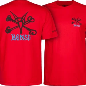 Powell Peralta Rat Bones T-shirt red