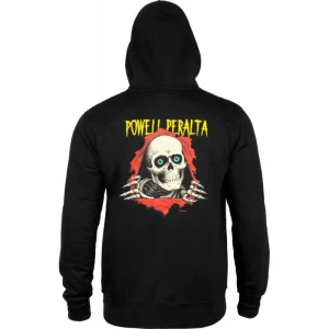 Powell Peralta Ripper Pullover Hooded Sweatshirt Black