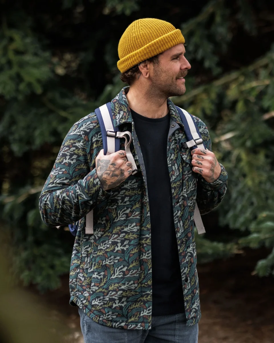 Chemise en polaire recyclée Maple Polar - Courant Océan Noir – Image 6