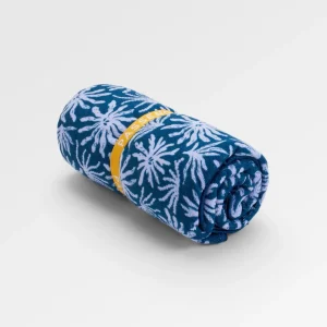 Serviette de voyage recyclée à séchage rapide - Seaweed Blue Steel