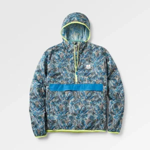 Anorak Coupe-vent Recyclé Gusto - Abstract Seaweed Pistachio