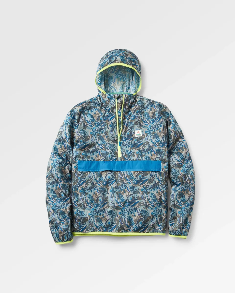 Anorak Coupe-vent Recyclé Gusto - Abstract Seaweed Pistachio