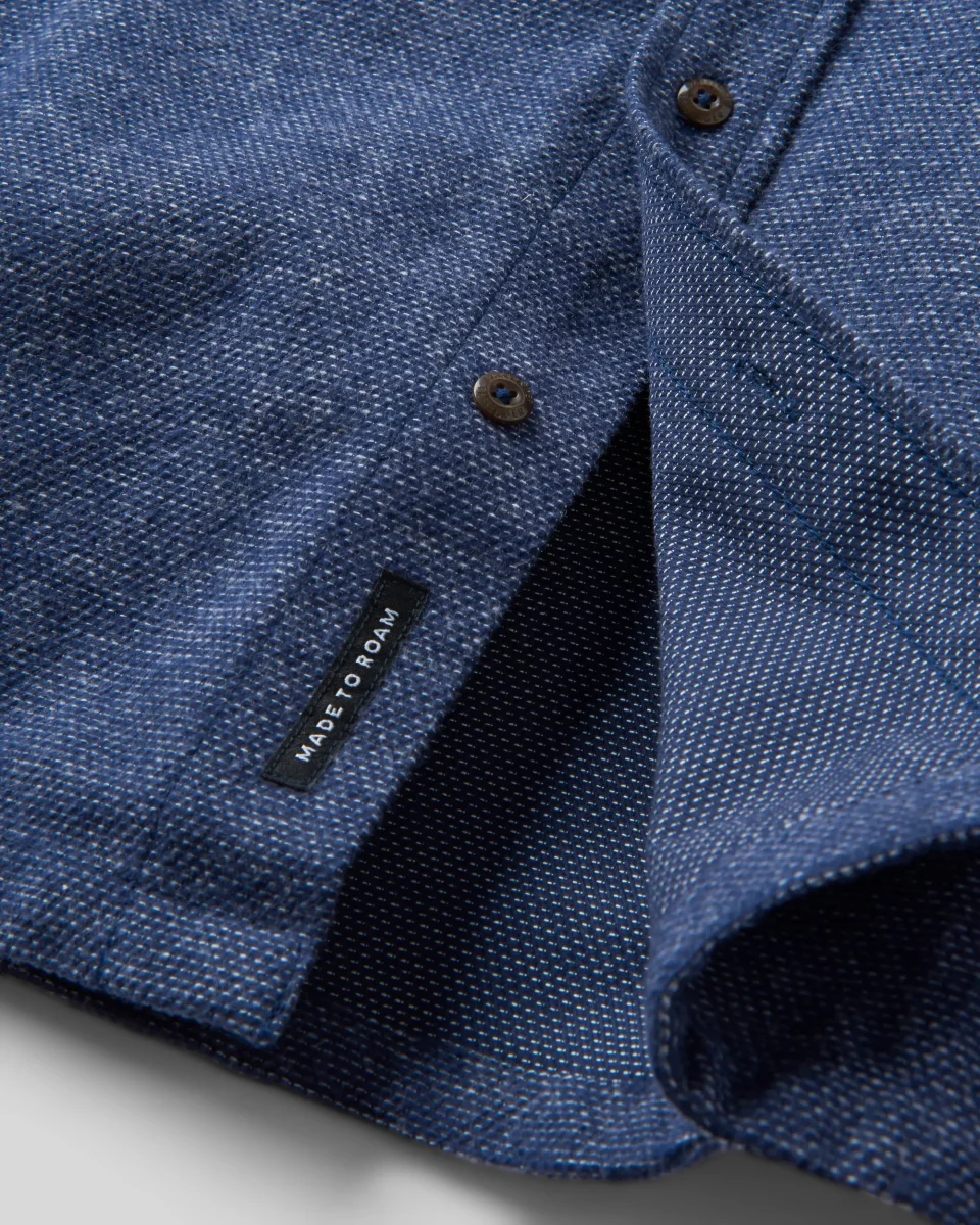 Chemise en flanelle Backcountry - Rich Navy/Birch – Image 6