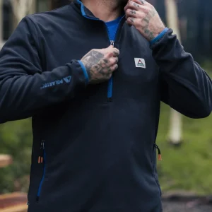 Polaire Recyclée en Micro Polartec® Switchback - Noir